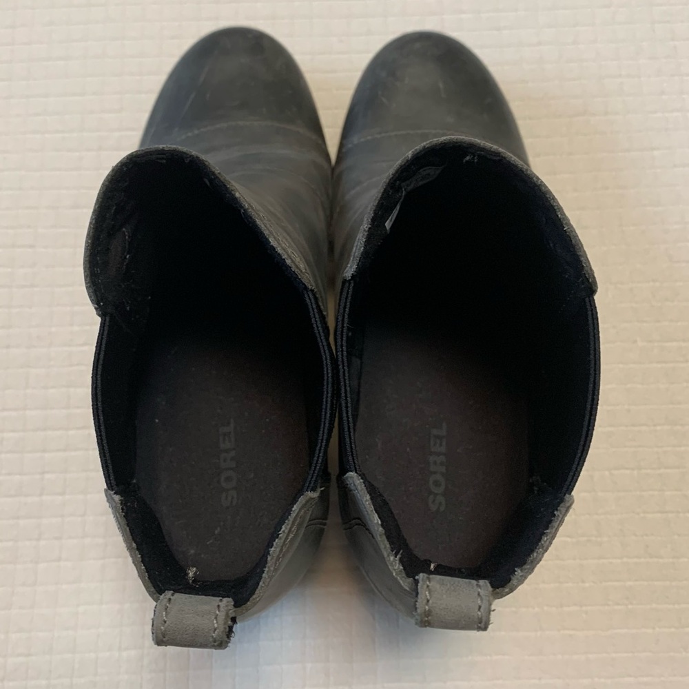 Sorel deep grey wedge boots - Picture 9 of 15